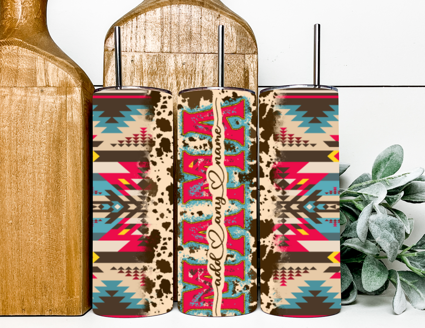 Aztec Cowhide *with or without names*