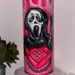 READY TO SHIP Pink Ghost Face