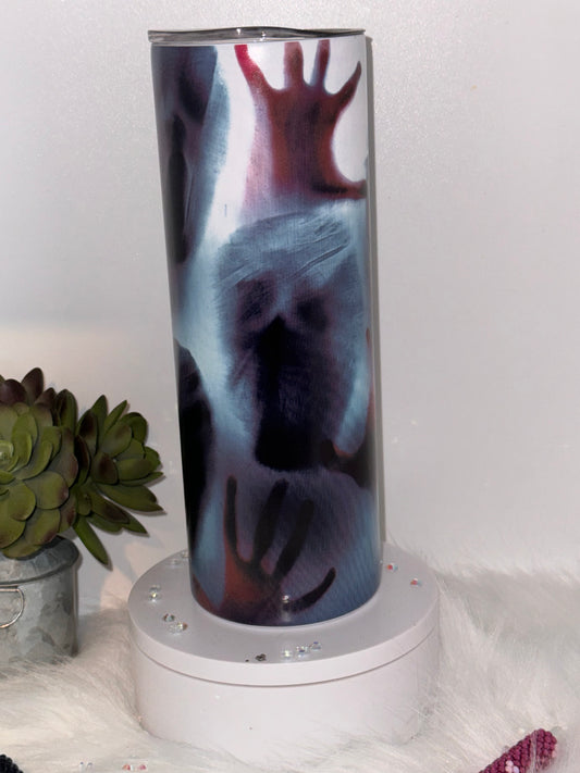 READY TO SHIP Glow in the dark Spooky Face