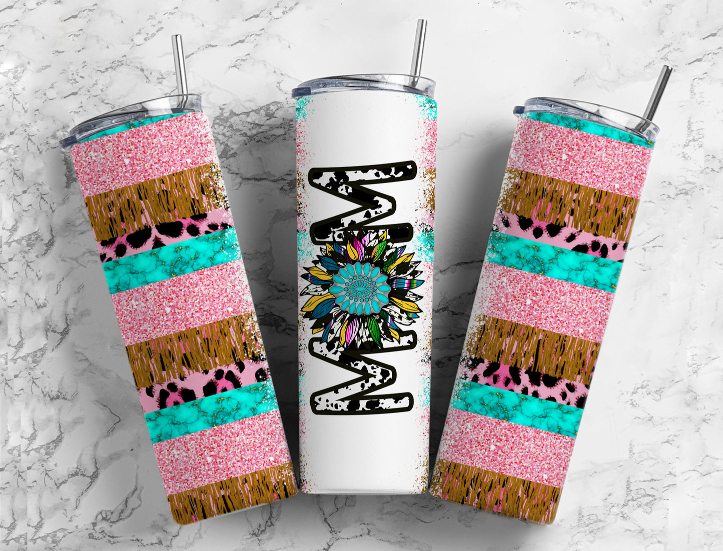 Mom Cow print with Fringe *with or without names*