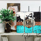 Cow Print and Turquoise