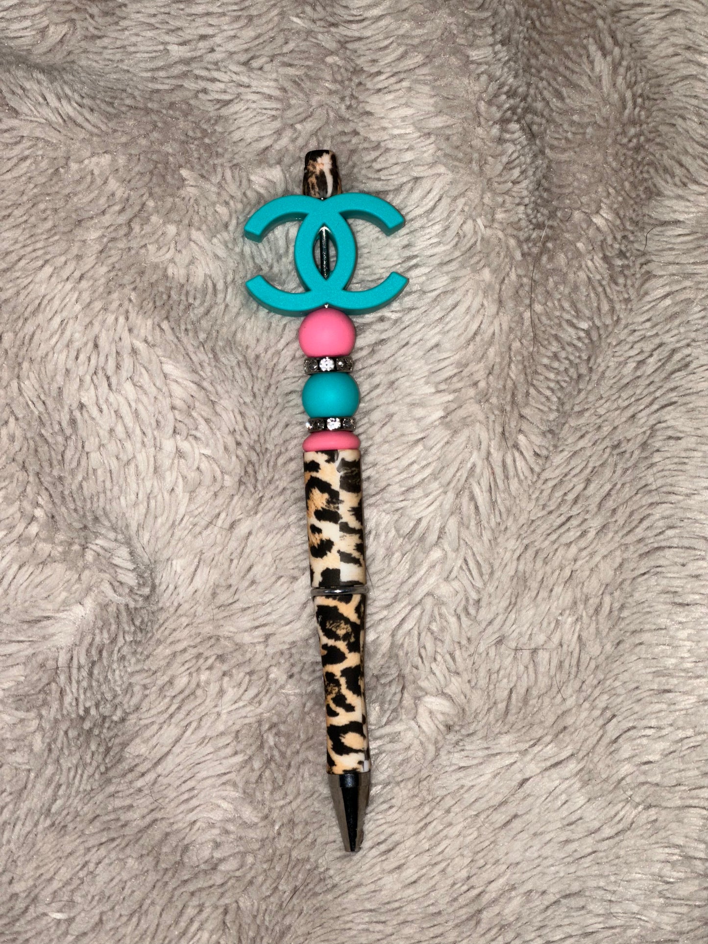 Teal Chanel Pen